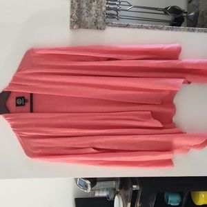 Coral cardigan Sz Large